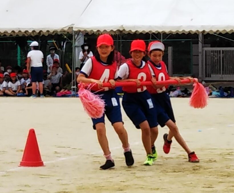 「笑顔、全力、挑戦」　最高の運動会となりました！　