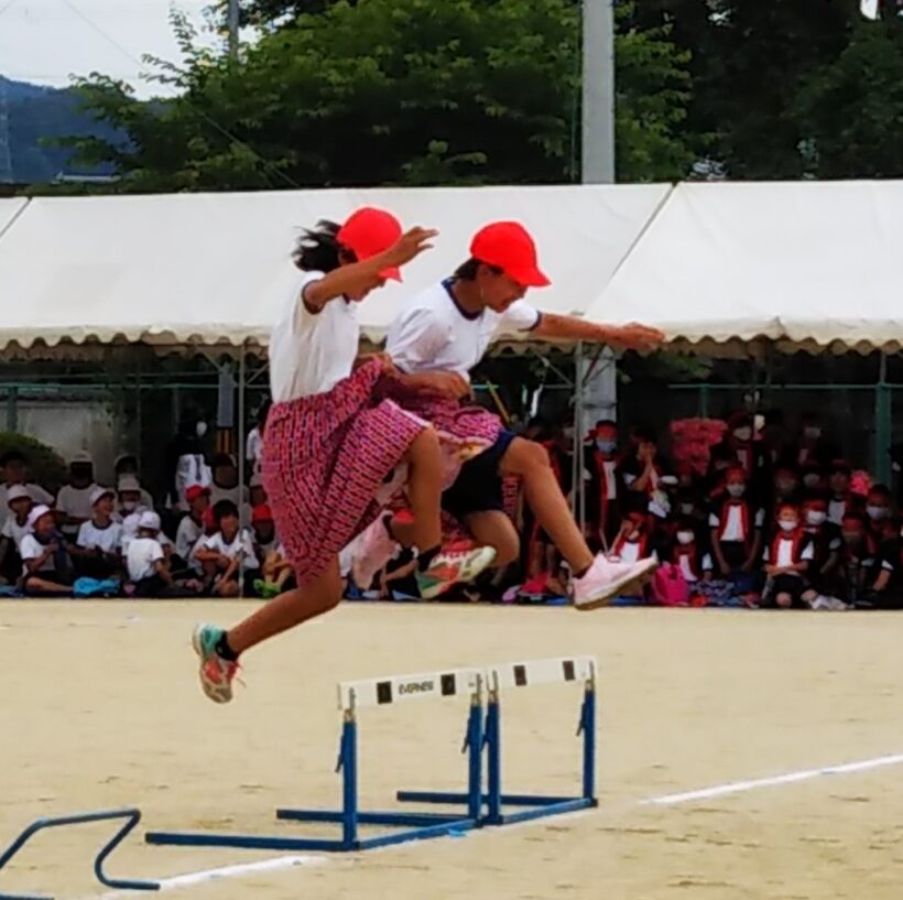 「笑顔、全力、挑戦」　最高の運動会となりました！　