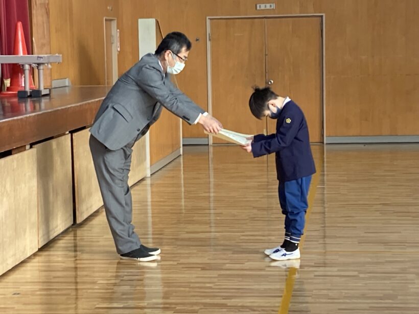 ２学期終業式