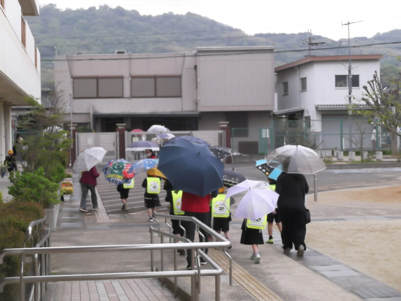 １年生の下校指導