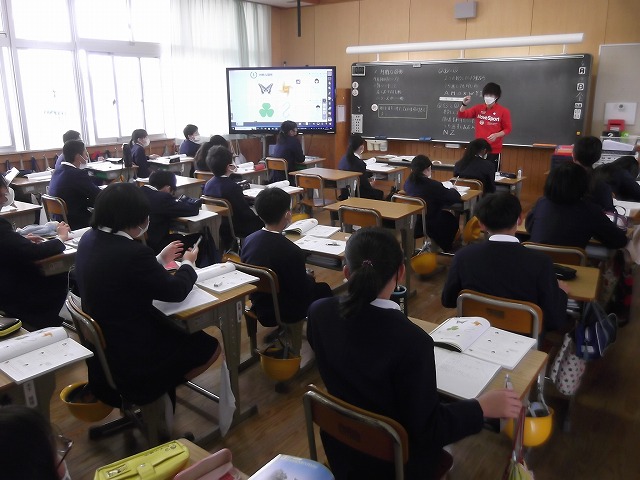 今日の授業風景（１～６年）