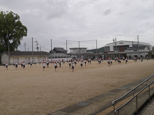 運動会の練習も大詰めです