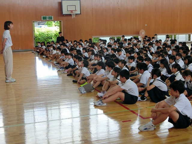 令和5年度１学期終業式