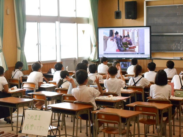 今日の授業風景