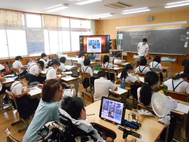 今日の授業風景