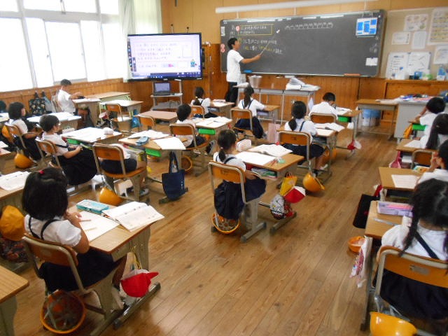 今日の授業風景