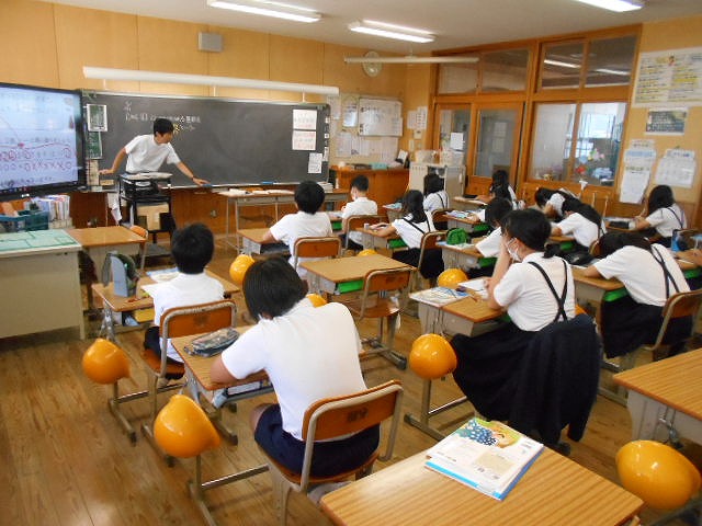 今日の授業風景