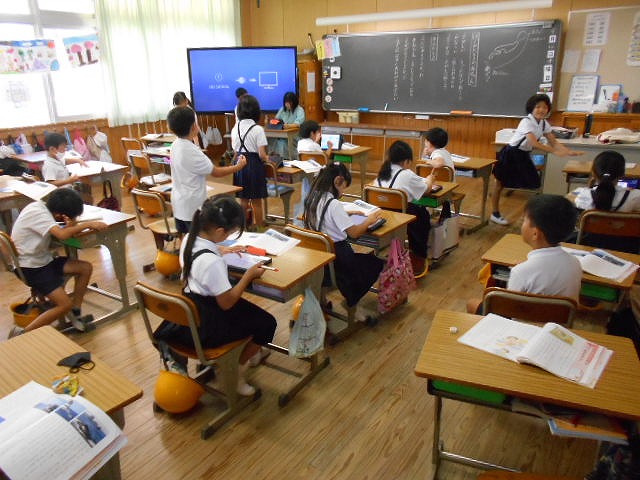 今日の授業風景