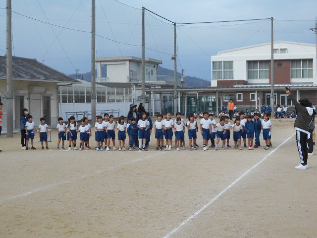 校内マラソン大会試走（当日の流れを写真で紹介します）