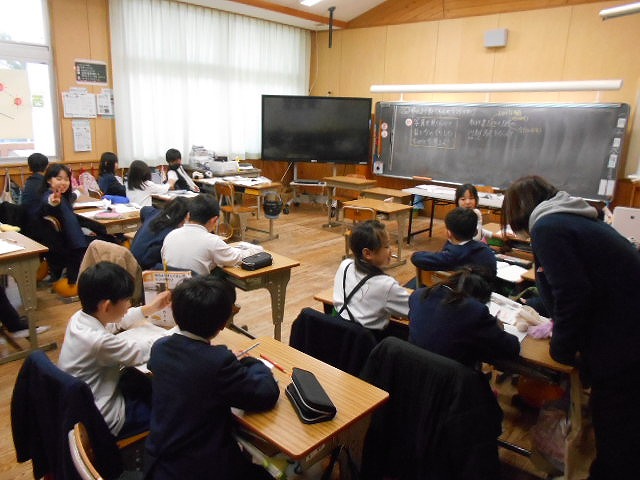 今日の授業風景（１～6年）