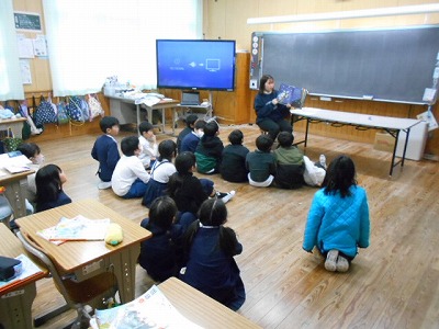 今日の授業風景（１～６年）