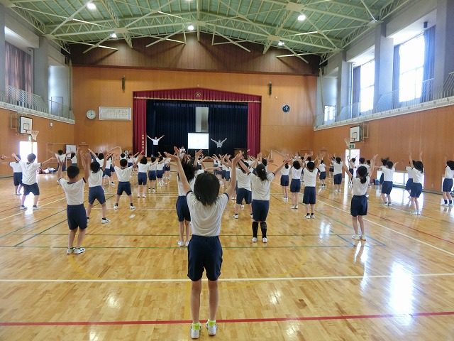 運動会の練習開始