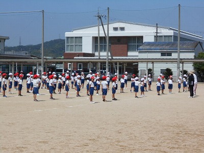 運動会練習（低学年・中学年）