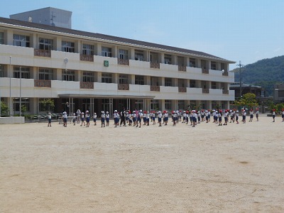 運動会練習（低学年・中学年）