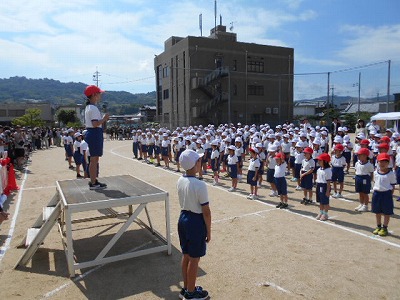 晴天の運動会