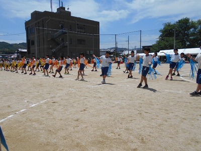 晴天の運動会