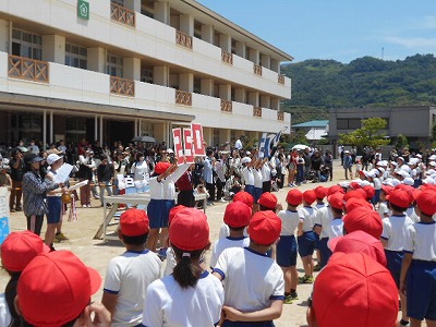 晴天の運動会