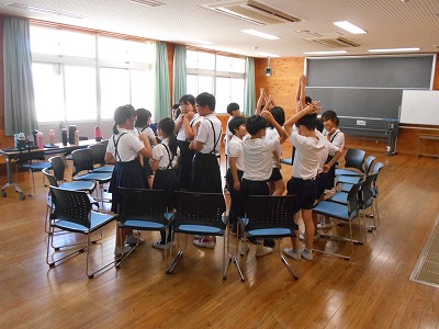 今日の授業風景（１～６年）