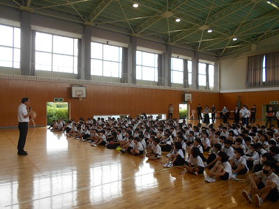 1学期終業式