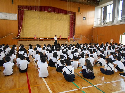 1学期終業式