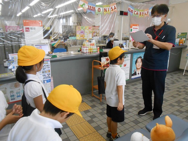 ２年　給食センター見学