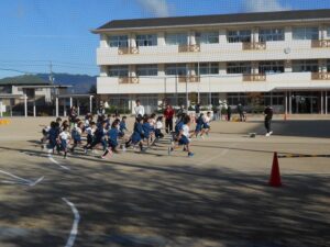 マラソン大会試走・ダンス講習会１．２年