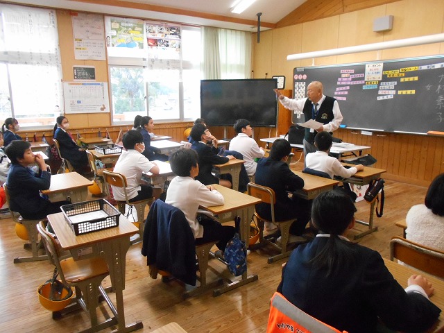 キッズサポート２年５年、学校訪問