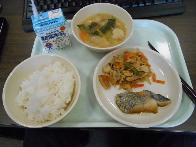 今日の給食