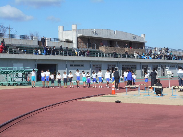 那賀地方小学校長距離走大会