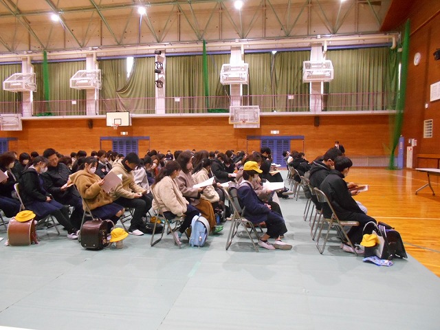 6年　荒川中学校入学説明会