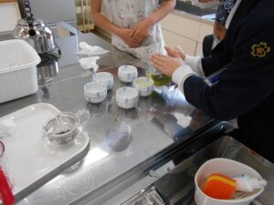 ５年家庭科　お茶