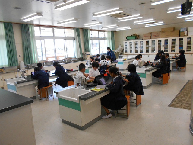 今日の授業風景（１～６年）