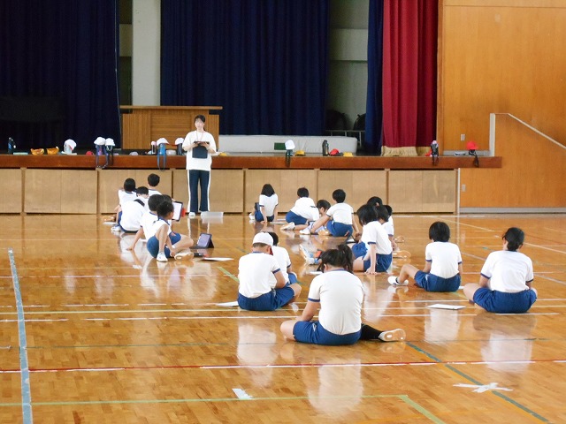 今日の授業風景（１～６年）