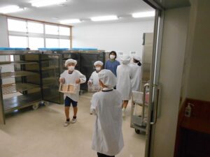 給食室の様子