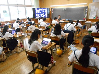 今日の授業風景（１年~６年）