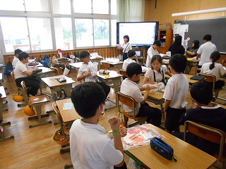 今日の授業風景（１年~６年）
