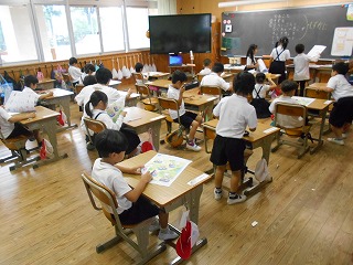 今日の授業風景（１年~６年）