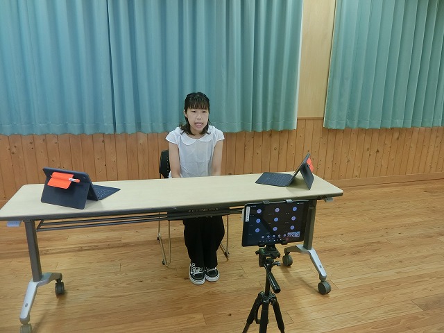 1学期終業式(オンライン)