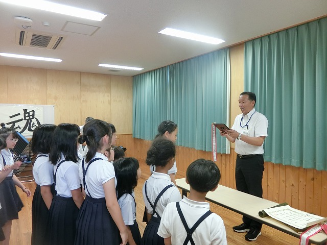1学期終業式(オンライン)