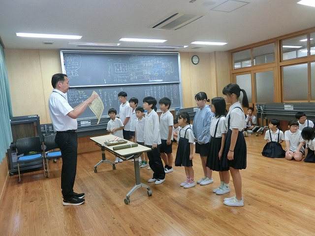 1学期終業式(オンライン)