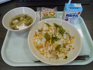 給食試食会（育友会研修部）