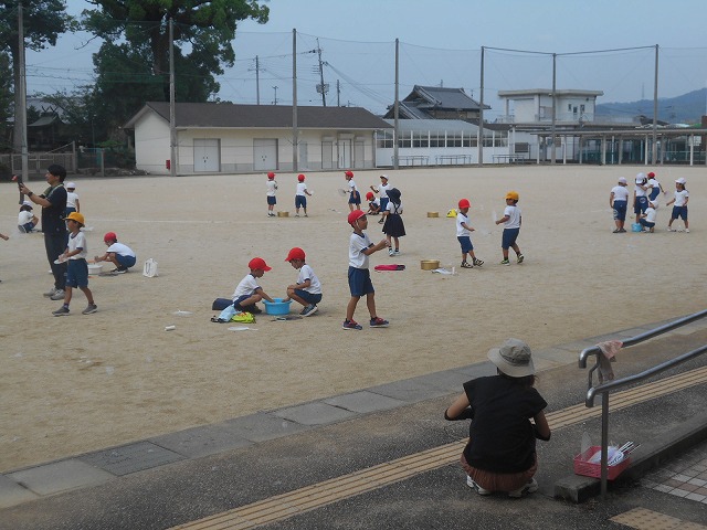 １年生　シャボン玉