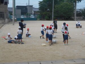 １年生　シャボン玉