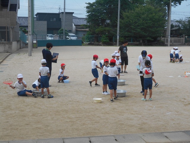 １年生　シャボン玉