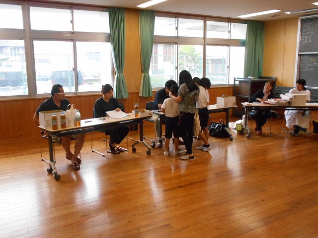 個人懇談会２日目と夏祭りに向けて