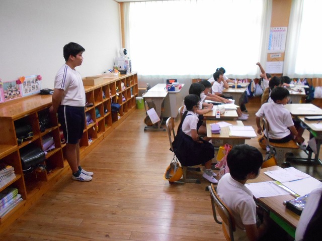 職場体験（荒中から）