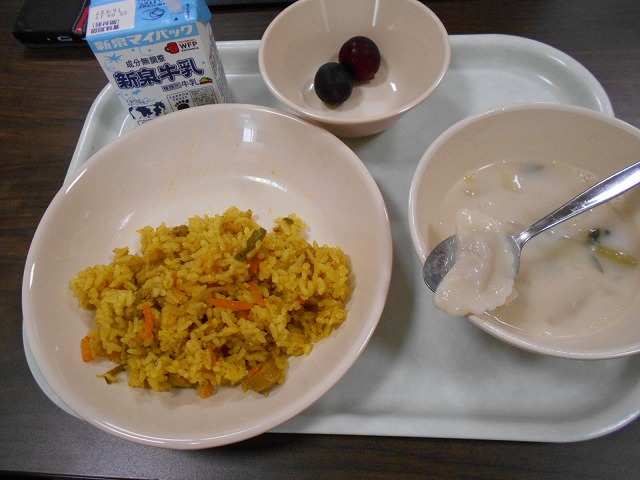 今日の給食、「ラビオリ」って何？