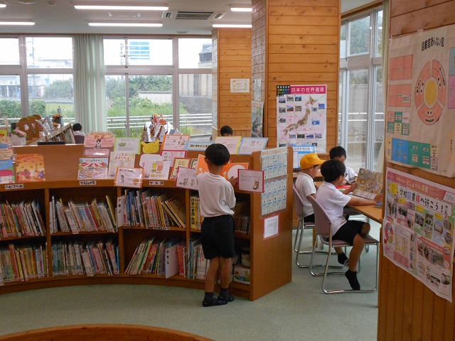 今日の授業風景（１～６年）