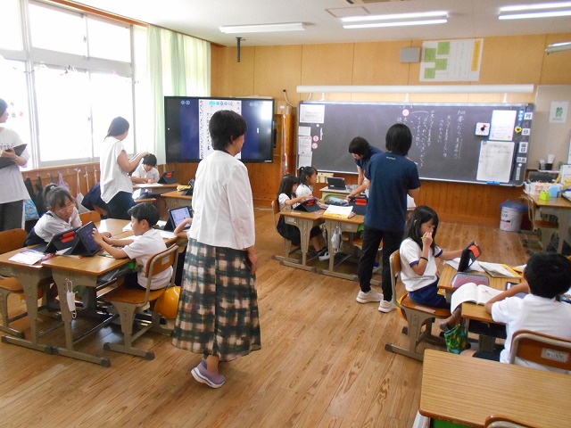 2年Ｂ組　国語科研究授業