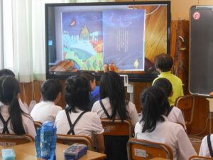朝の読み聞かせ（４～６年）